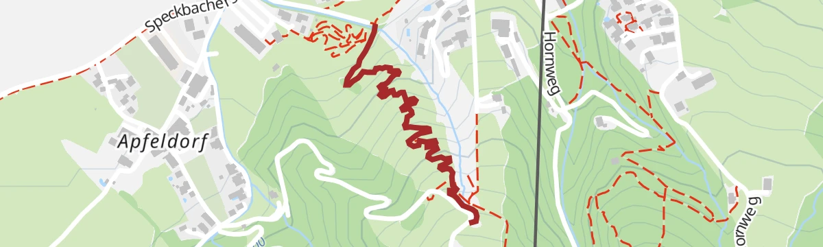 Route map: Harschbichl Trail Route 2000